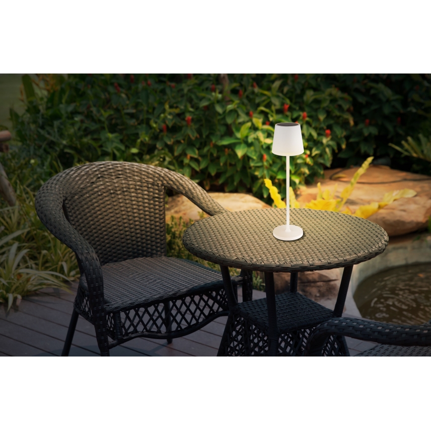 Globo - LED Solarno svetlo LED/0,6W/3V 3000K IP44 bela