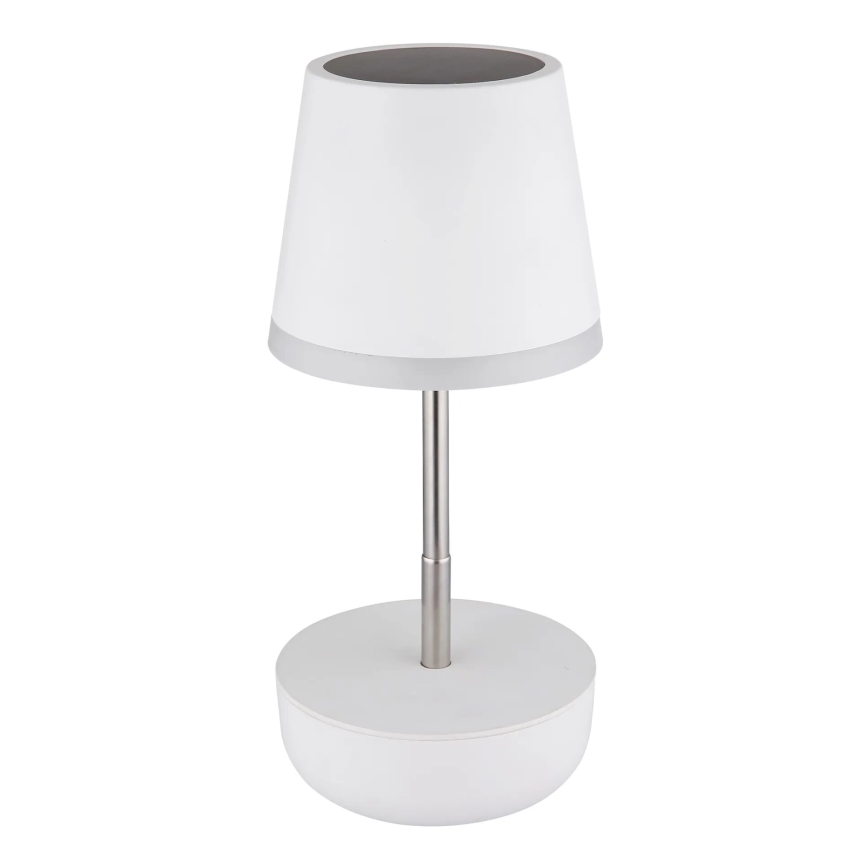 Globo - LED Solarna lampa 10xLED/0,06W/3V IP44 bela