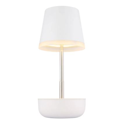 Globo - LED Solarna lampa 10xLED/0,06W/3V IP44 bela
