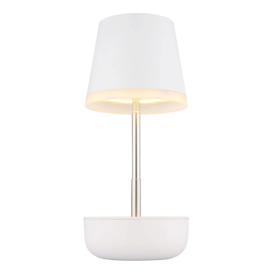 Globo - LED Solarna lampa 10xLED/0,06W/3V IP44 bela