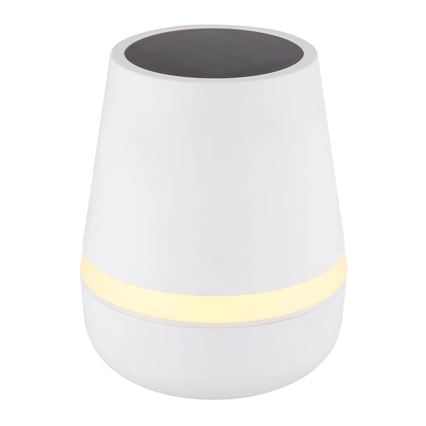 Globo - LED Solarna lampa 10xLED/0,06W/3V IP44 bela