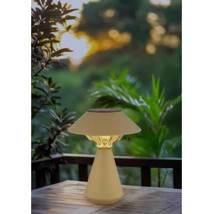 Globo - LED Solarna lampa 10xLED/0,06W/1,2V IP44 braon