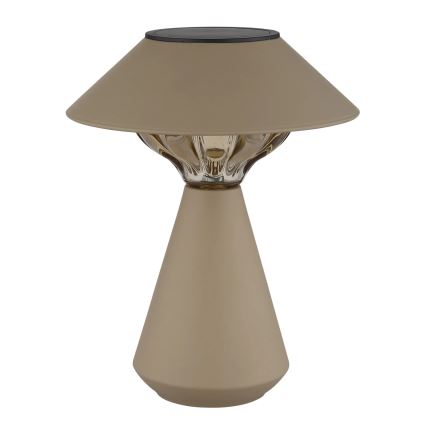 Globo - LED Solarna lampa 10xLED/0,06W/1,2V IP44 braon