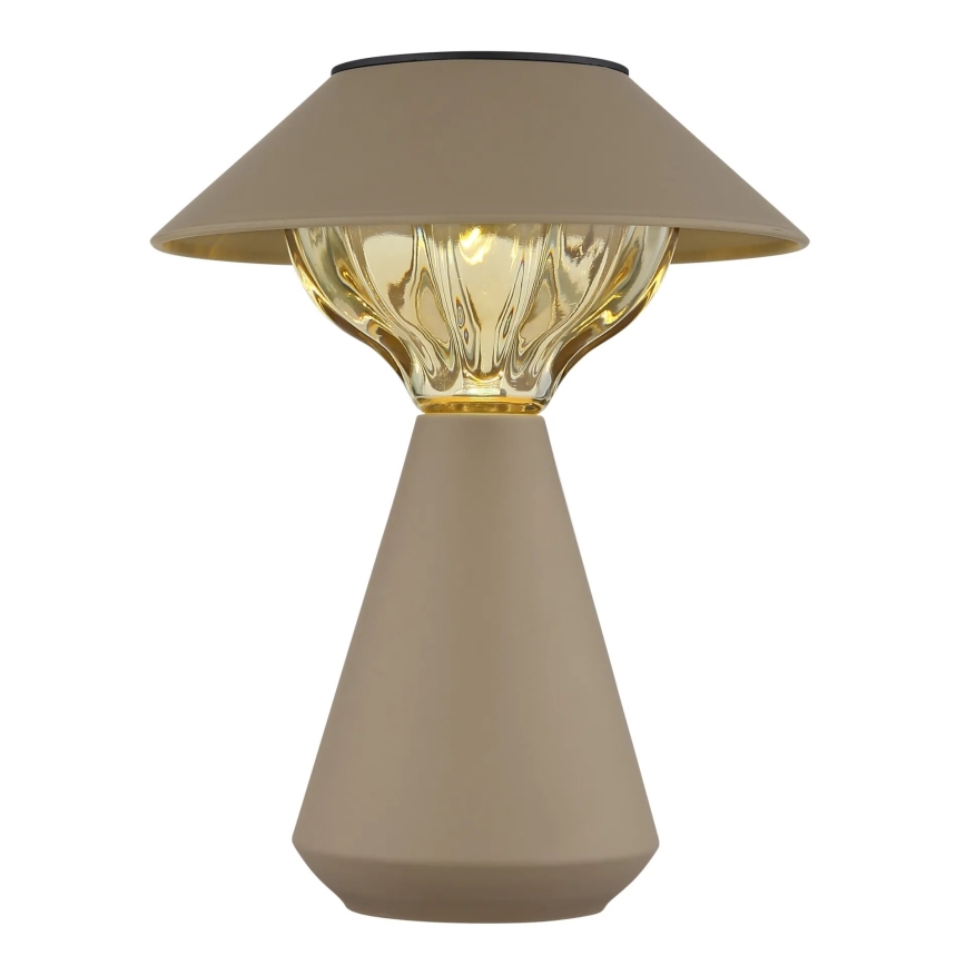 Globo - LED Solarna lampa 10xLED/0,06W/1,2V IP44 braon