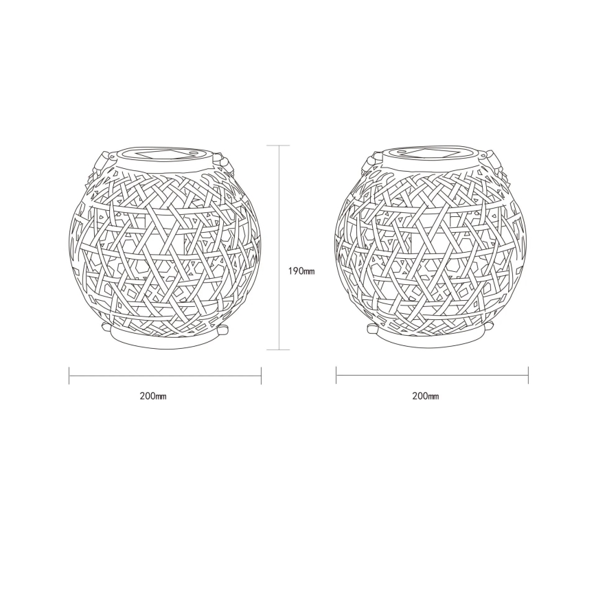 Globo - LED Solarno svetlo LED/0,02W/3V IP44
