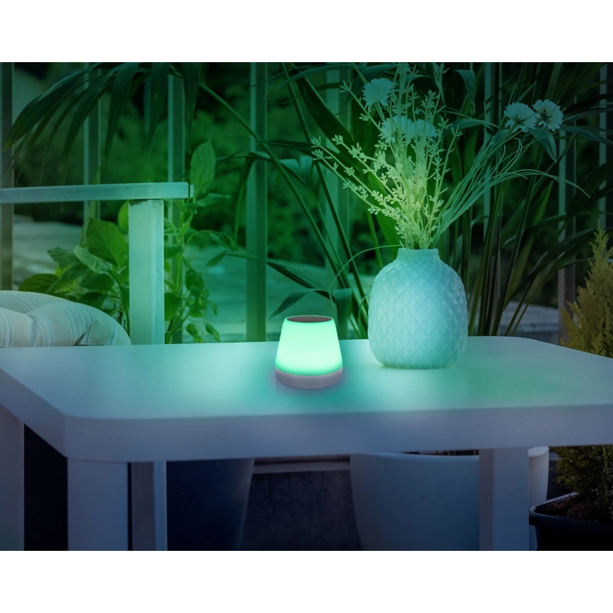 Globo - LED RGB solarno svetlo LED/0,2W/3,7V IP44 1200 mAh