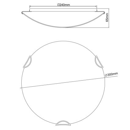 Globo - Dečija plafonjera 2xE27/60W/230V