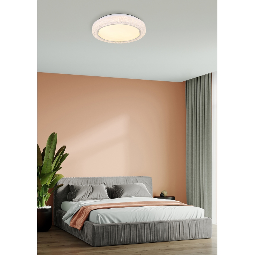 Globo - LED Plafonjera LED/24W/230V pr. 40 cm 3000K bela