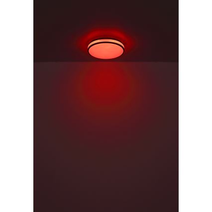 Globo - LED RGBW Prigušiva plafonjera LED/18W/230V 2700-6000K + Daljinski upravljač