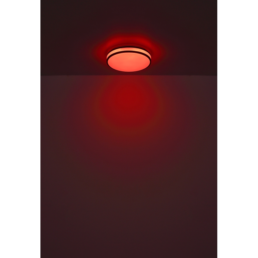 Globo - LED RGBW Prigušiva plafonjera LED/18W/230V 2700-6000K + Daljinski upravljač