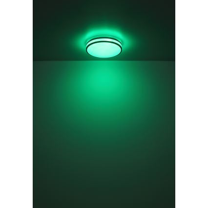 Globo - LED RGBW Prigušiva plafonjera LED/18W/230V 2700-6000K + Daljinski upravljač