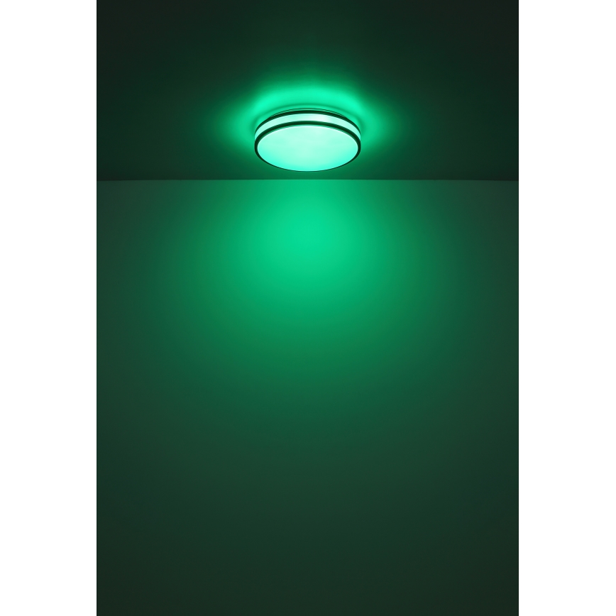 Globo - LED RGBW Prigušiva plafonjera LED/18W/230V 2700-6000K + Daljinski upravljač