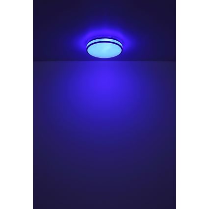 Globo - LED RGBW Prigušiva plafonjera LED/18W/230V 2700-6000K + Daljinski upravljač