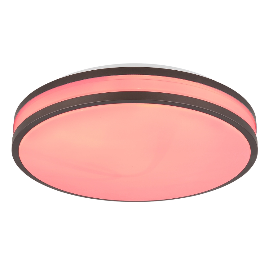 Globo - LED RGBW Prigušiva plafonjera LED/18W/230V 2700-6000K + Daljinski upravljač