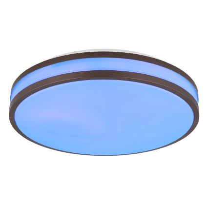 Globo - LED RGBW Prigušiva plafonjera LED/18W/230V 2700-6000K + Daljinski upravljač
