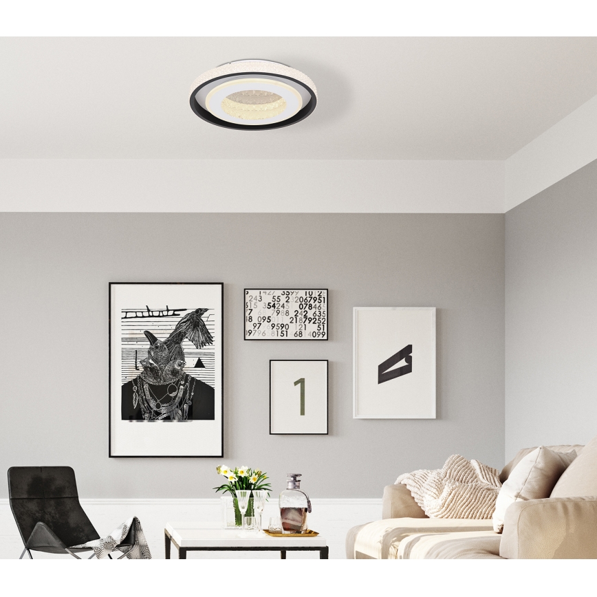 Globo - LED Prigušiva plafonjera LED/52W/230V 2700-6000K + Daljinski upravljač