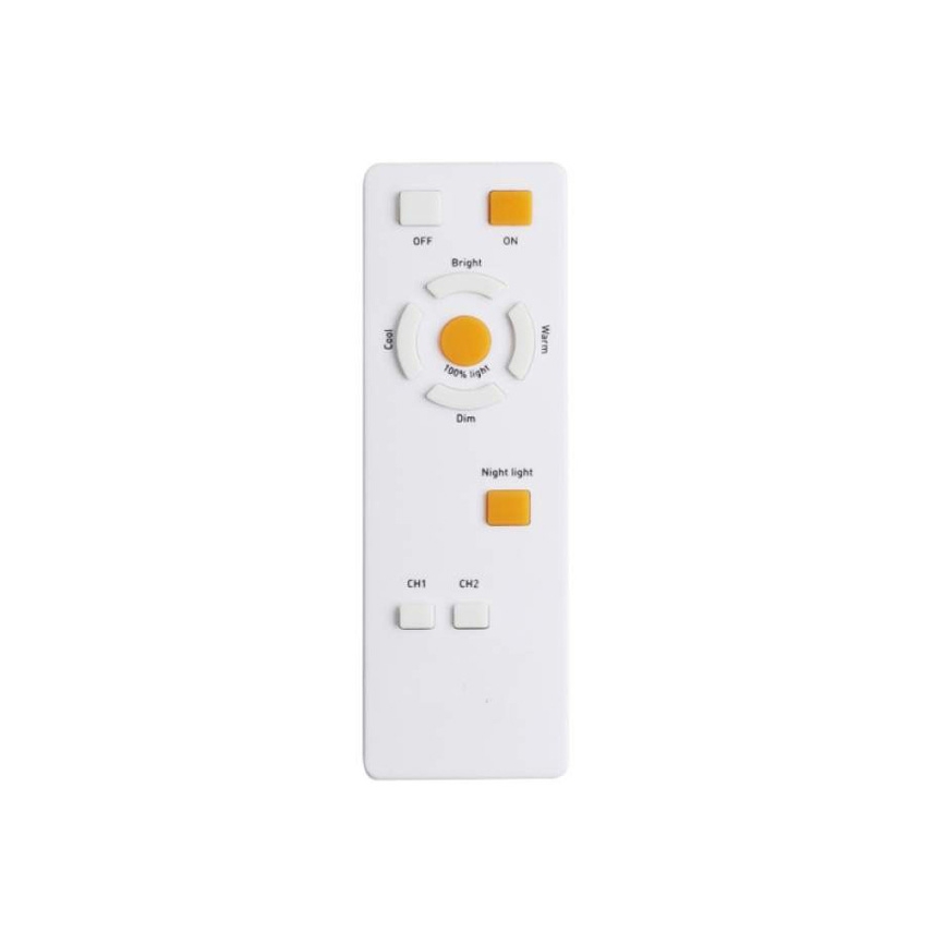 Globo - LED RGBW stropna svetiljka (prigušiva) LED/50W/230V + daljinski upravljač