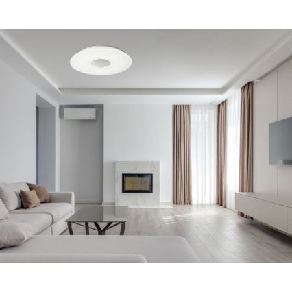 Globo - LED RGBW Prigušiva stropna svjetiljka LED/50W/230V + daljinski upravljač