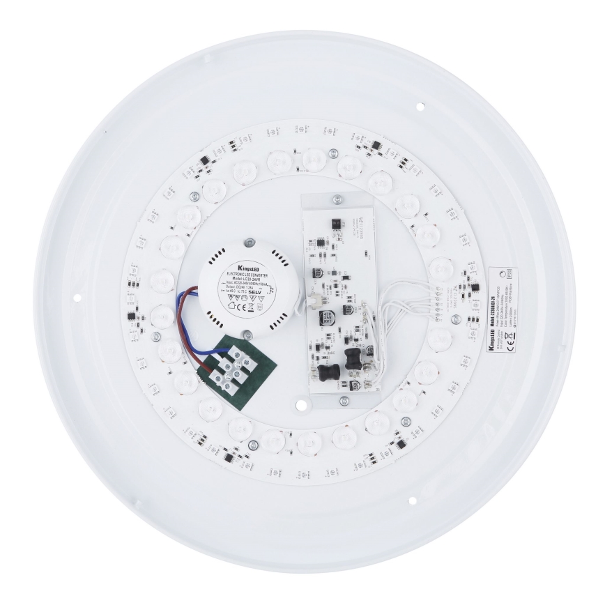 Globo - LED RGBW Prigušiva plafonjera LED/40W/230V 3000-6500K + Daljinski upravljač