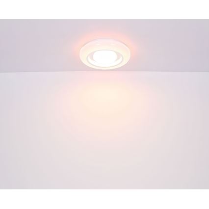 Globo - LED RGBW Prigušiva plafonjera LED/18W/230V 2700-6500K + Daljinski upravljač
