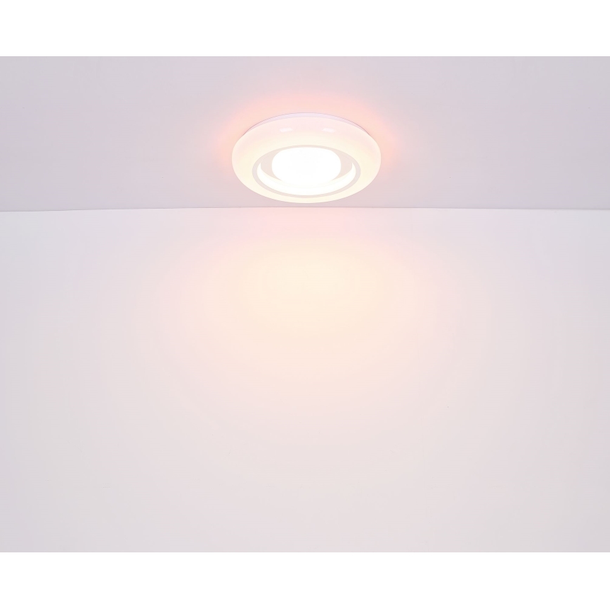 Globo - LED RGBW Prigušiva plafonjera LED/18W/230V 2700-6500K + Daljinski upravljač