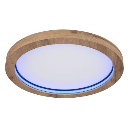 Globo - LED RGBW Prigušiva plafonjera LED/24W/230V 2700-6000K + Daljinski upravljač