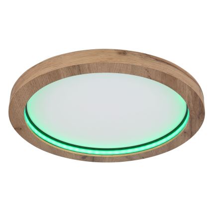 Globo - LED RGBW Prigušiva plafonjera LED/24W/230V 2700-6000K + Daljinski upravljač