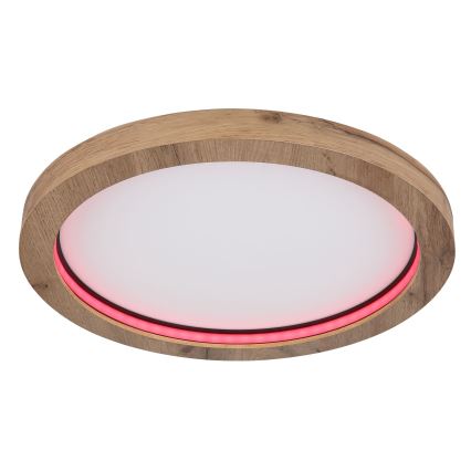 Globo - LED RGBW Prigušiva plafonjera LED/24W/230V 2700-6000K + Daljinski upravljač