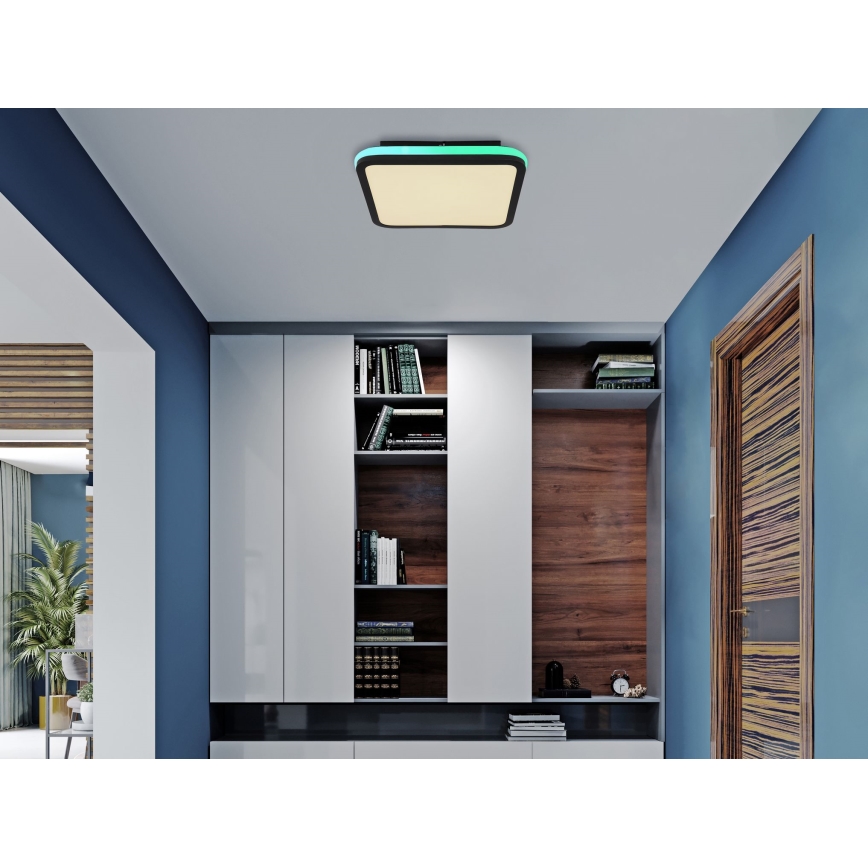 Globo - LED RGBW Prigušiva plafonjera LED/40W/230V 2700-6500K + Daljinski upravljač