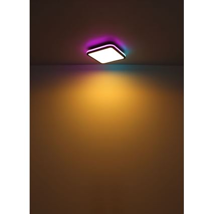 Globo - LED RGBW Prigušiva plafonjera LED/40W/230V 2700-6500K + Daljinski upravljač
