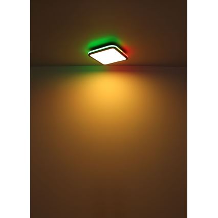 Globo - LED RGBW Prigušiva plafonjera LED/40W/230V 2700-6500K + Daljinski upravljač