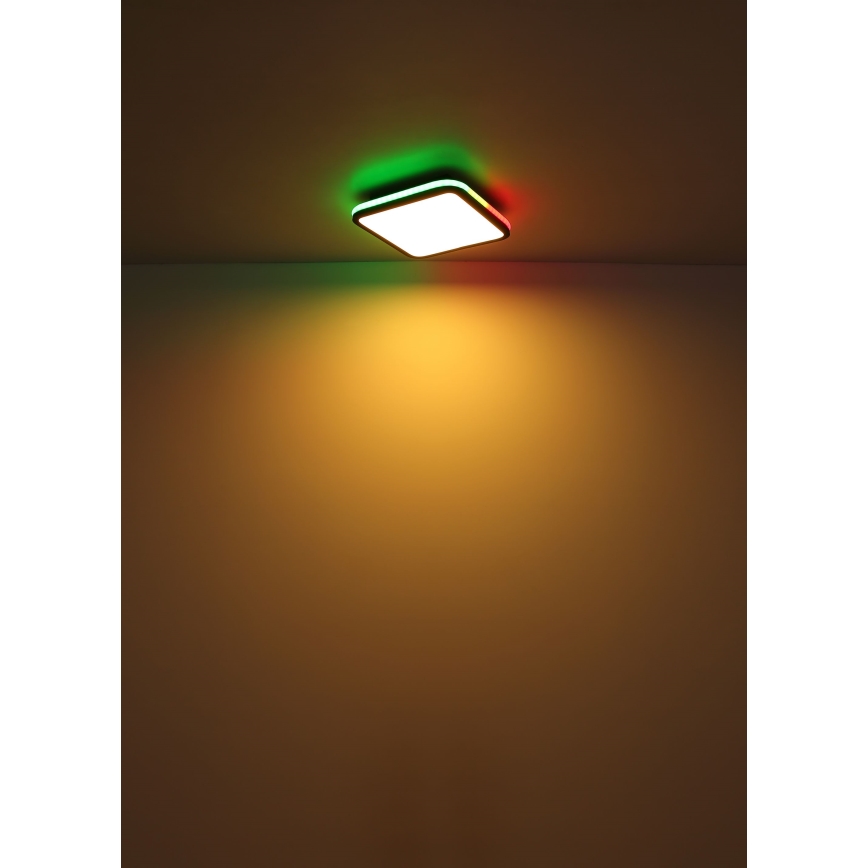 Globo - LED RGBW Prigušiva plafonjera LED/40W/230V 2700-6500K + Daljinski upravljač