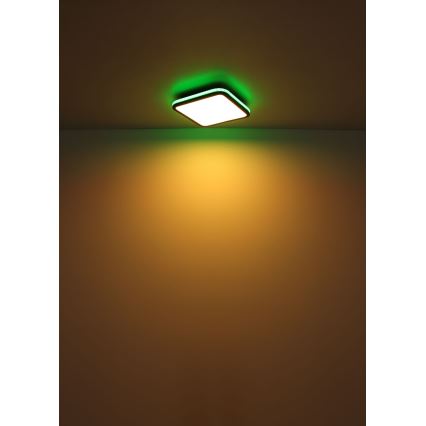 Globo - LED RGBW Prigušiva plafonjera LED/40W/230V 2700-6500K + Daljinski upravljač