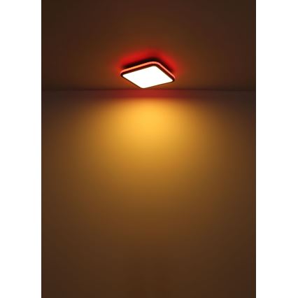 Globo - LED RGBW Prigušiva plafonjera LED/40W/230V 2700-6500K + Daljinski upravljač