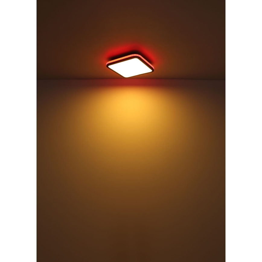Globo - LED RGBW Prigušiva plafonjera LED/40W/230V 2700-6500K + Daljinski upravljač