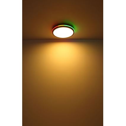 Globo - LED RGBW Prigušiva plafonjera LED/40W/230V 2700-6500K + Daljinski upravljač