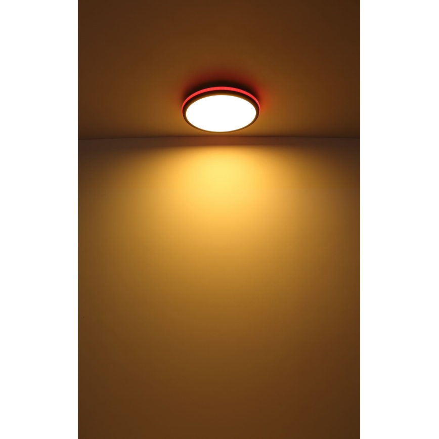 Globo - LED RGBW Prigušiva plafonjera LED/40W/230V 2700-6500K + Daljinski upravljač