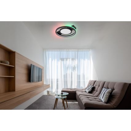 Globo - LED RGBW Prigušiva plafonjera LED/40W/230V 3000-6500K + Daljinski upravljač