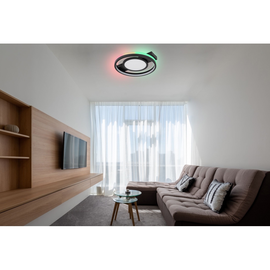Globo - LED RGBW Prigušiva plafonjera LED/40W/230V 3000-6500K + Daljinski upravljač