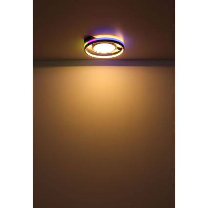 Globo - LED RGBW Prigušiva plafonjera LED/40W/230V 3000-6500K + Daljinski upravljač