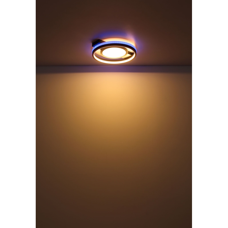 Globo - LED RGBW Prigušiva plafonjera LED/40W/230V 3000-6500K + Daljinski upravljač