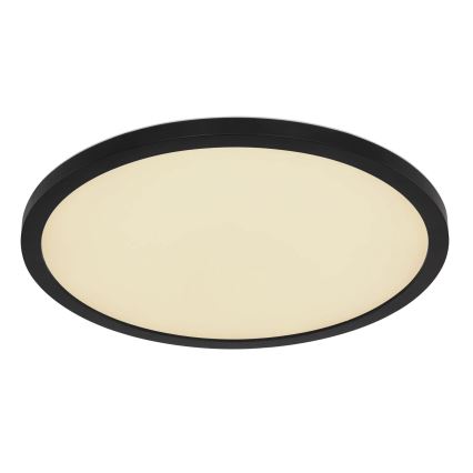 Globo - LED RGB Prigušiva plafonjera za kupatilo LED/18W/230V 3000-6000K + Daljinski upravljač IP44 crno