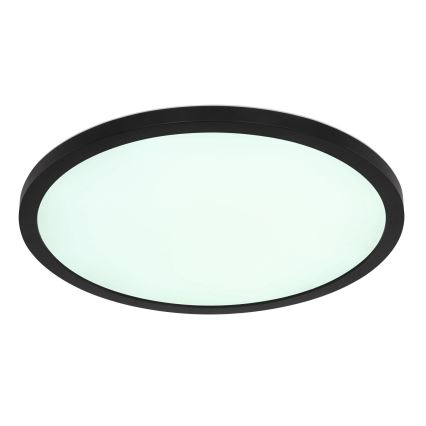 Globo - LED RGB Prigušiva plafonjera za kupatilo LED/18W/230V 3000-6000K + Daljinski upravljač IP44 crno