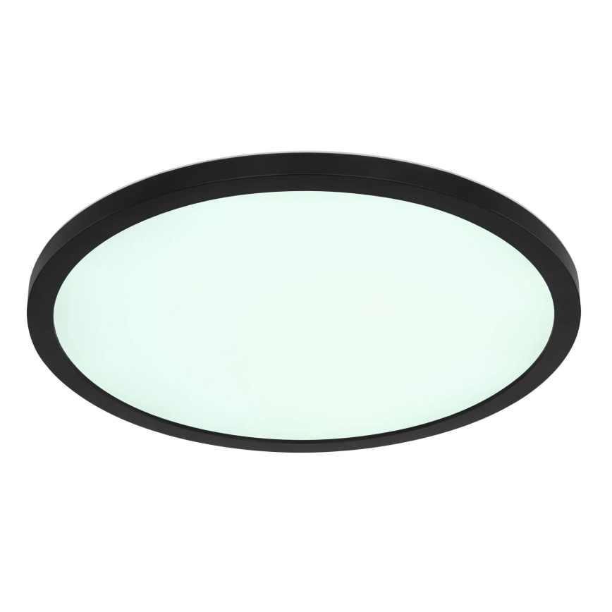 Globo - LED RGB Prigušiva plafonjera za kupatilo LED/18W/230V 3000-6000K + Daljinski upravljač IP44 crno