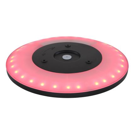 Globo - LED RGB Prigušiva plafonjera za kupatilo LED/18W/230V 3000-6000K + Daljinski upravljač IP44 crno