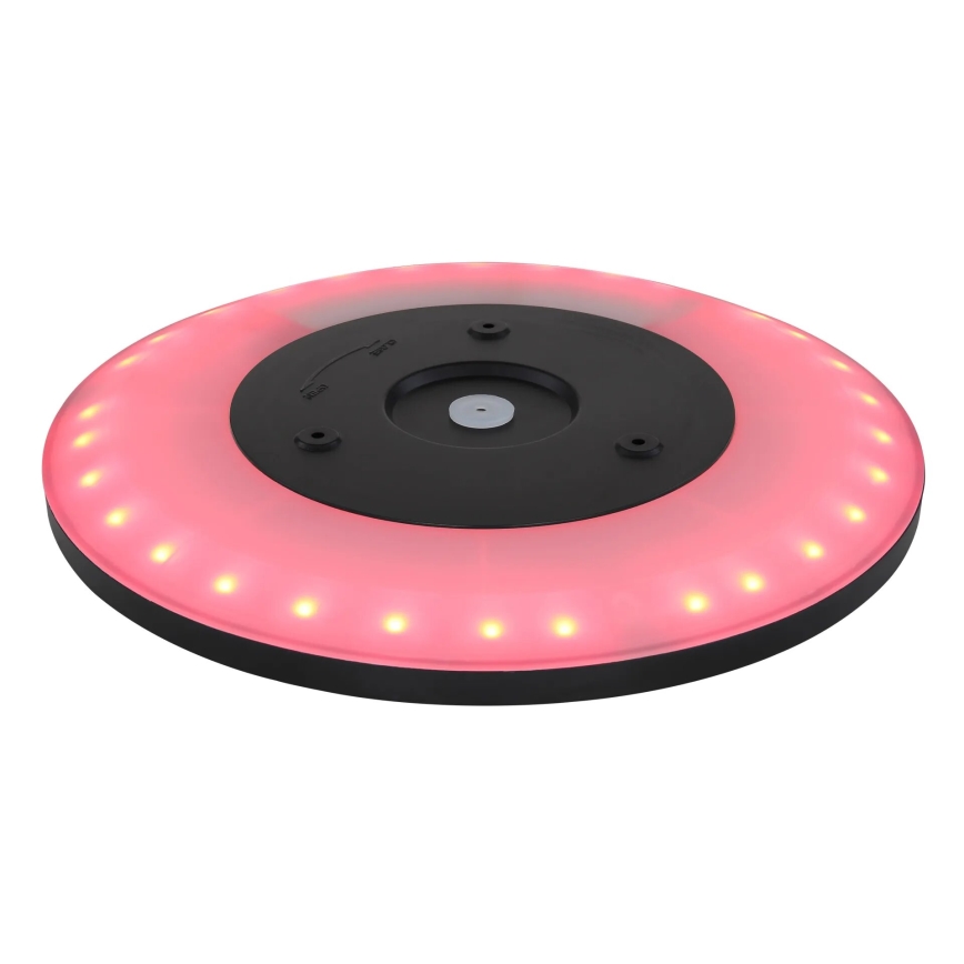 Globo - LED RGB Prigušiva plafonjera za kupatilo LED/18W/230V 3000-6000K + Daljinski upravljač IP44 crno