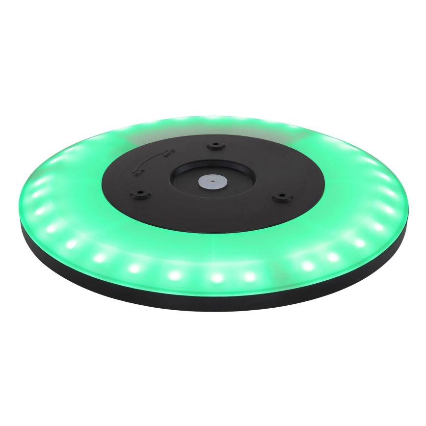 Globo - LED RGB Prigušiva plafonjera za kupatilo LED/18W/230V 3000-6000K + Daljinski upravljač IP44 crno
