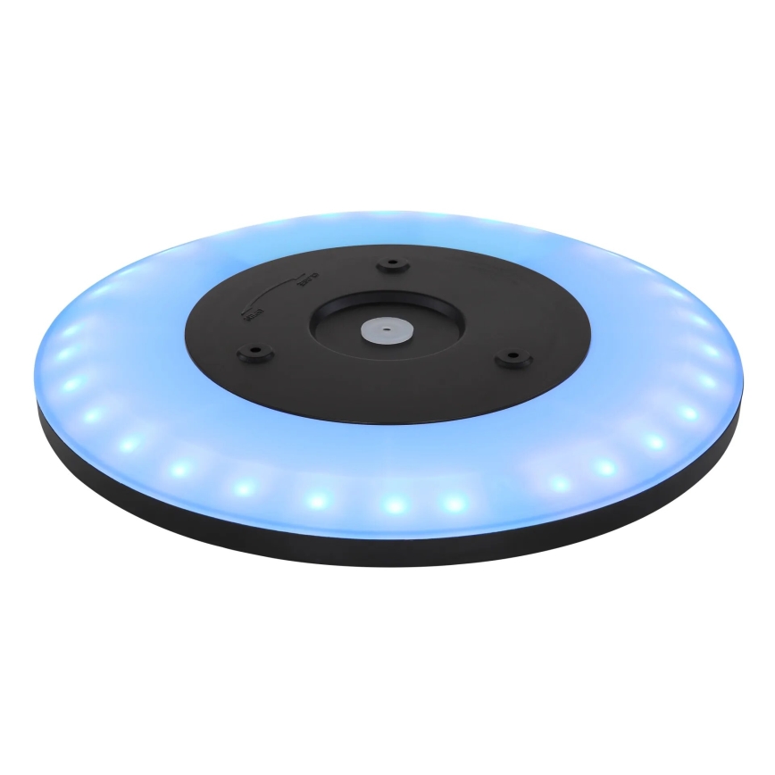 Globo - LED RGB Prigušiva plafonjera za kupatilo LED/18W/230V 3000-6000K + Daljinski upravljač IP44 crno