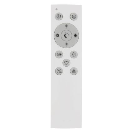 Globo - LED RGB Prigušiva plafonjera za kupatilo LED/18W/230V 3000-6000K + Daljinski upravljač IP44 crno