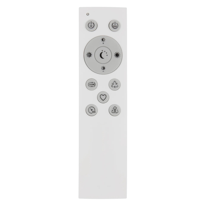 Globo - LED RGB Prigušiva plafonjera za kupatilo LED/18W/230V 3000-6000K + Daljinski upravljač IP44 crno